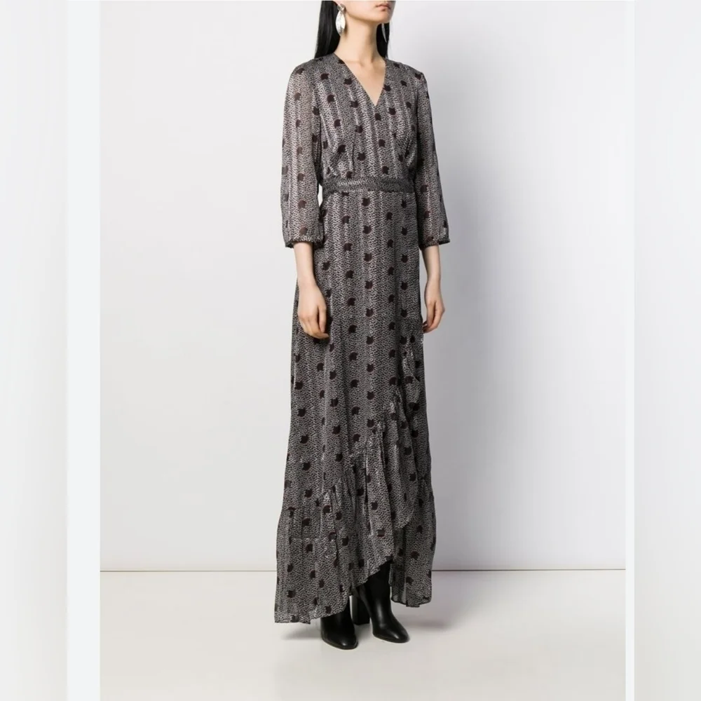 BA&SH Pisy maxi dress Size 4.